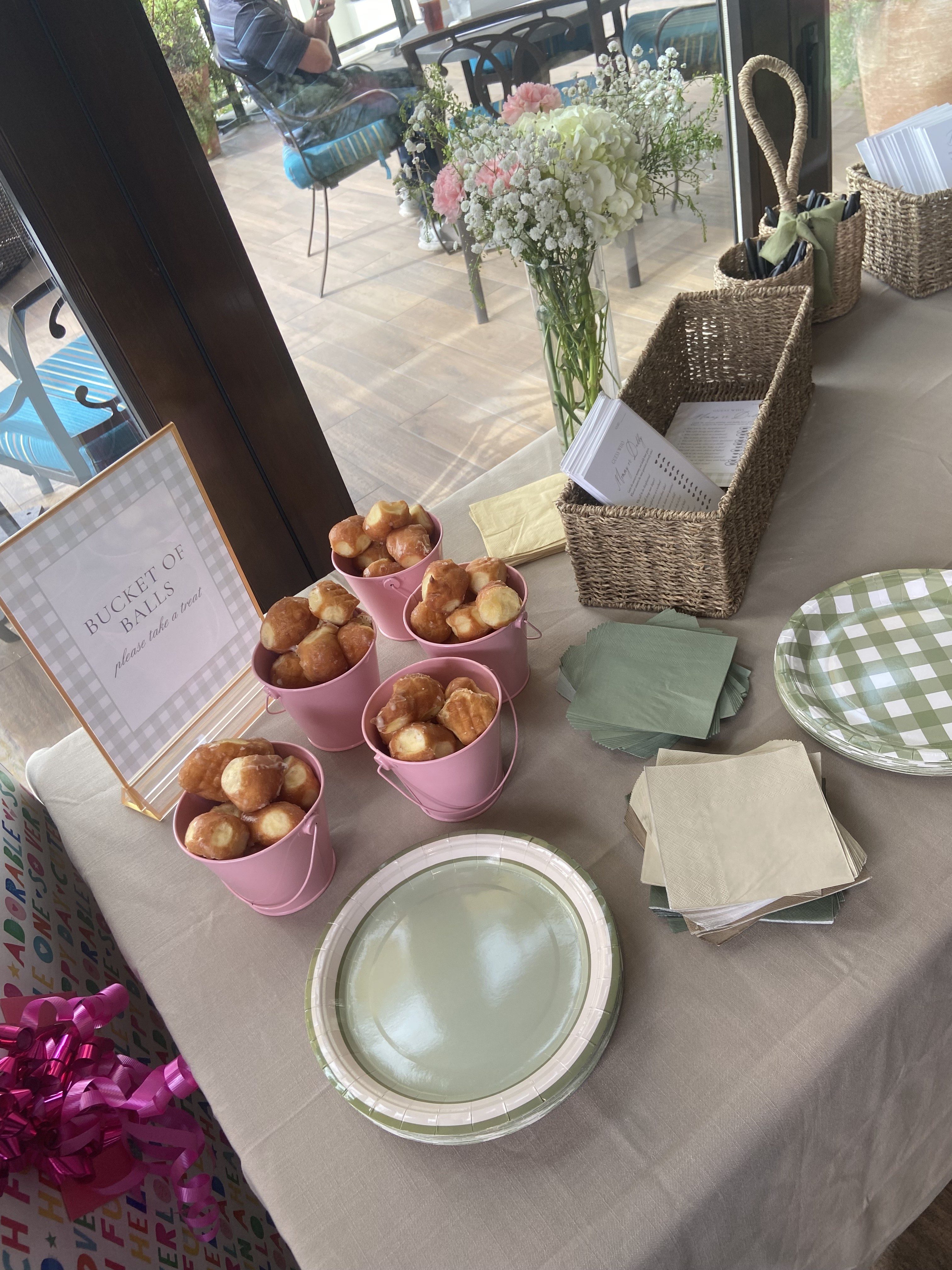 Baby Shower - Pumpkin Floral