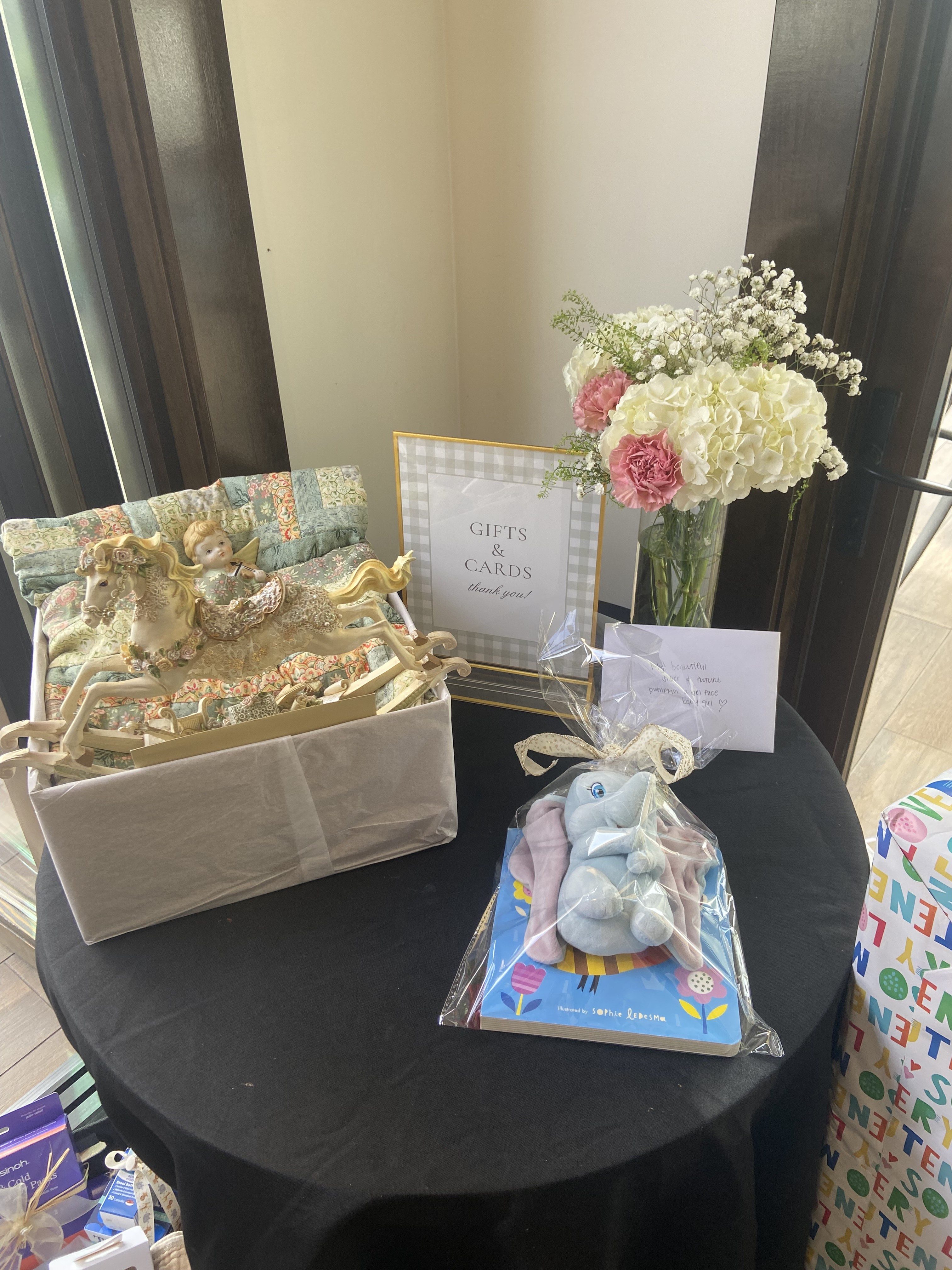 Baby Shower - Pumpkin Floral